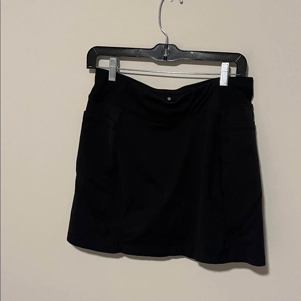 Athleta Black Active Skort with Built-In Shorts